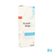 Afbeelding in Gallery-weergave laden, Minoxidil Biorga 2% Opl Cutaan Koffer Fl 1x60ml