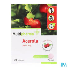 Afbeelding in Gallery-weergave laden, Multipharma Acerola 1000mg Kauwtabletten 24