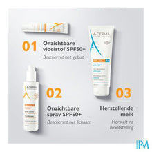 Load image into Gallery viewer, Aderma Protect Spray Spf50+ 200ml