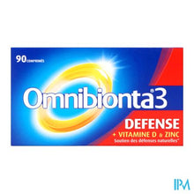 Load image into Gallery viewer, Omnibionta3 Defense Multivitamines Immuniteit (90 tabletten)