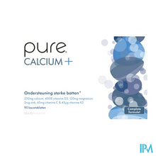 Afbeelding in Gallery-weergave laden, Pure Calcium+ Kauwtabl 90