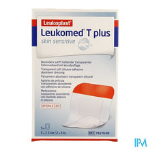 Load image into Gallery viewer, Leukomed T Plus Skin Sens. 7,2cmx5cm 5 7617800