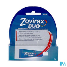 Afbeelding in Gallery-weergave laden, Zovirax Duo 50mg/g&10mg/g Pi Pharma Creme 2g Pip