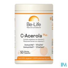 Afbeelding in Gallery-weergave laden, C-acerola Plus Be Life Caps 50