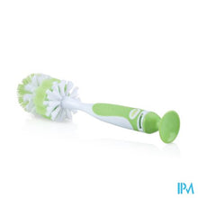 Afbeelding in Gallery-weergave laden, Nuby Flessenborstel met kleinere speenborstel en zuignap