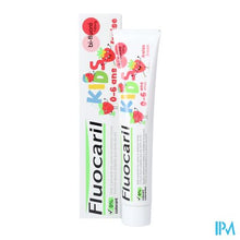 Afbeelding in Gallery-weergave laden, Fluocaril Tandpasta Kids Aardbei 0-6j 75ml