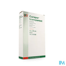 Afbeelding in Gallery-weergave laden, Curapor Transparant Steriel 10cmx20cm 25 13104