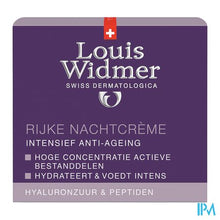 Afbeelding in Gallery-weergave laden, Widmer Iaa Rijke Nachtcreme Parf Pot 50ml
