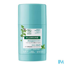 Load image into Gallery viewer, Klorane Gezicht Munt Aquatic Masker Stick 25g