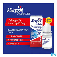 Load image into Gallery viewer, Allergodil Collyre Fl 6ml