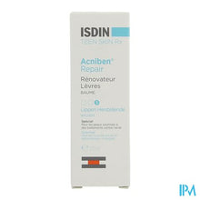 Afbeelding in Gallery-weergave laden, Isdin Acniben Teen Skin Repair Lippen Balsem 10ml