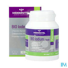 Load image into Gallery viewer, Mannavital Jodium Platinum Bio V-caps 90