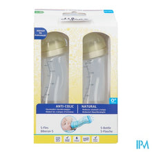 Afbeelding in Gallery-weergave laden, Difrax S-fles Natural Double Pack 2x250ml