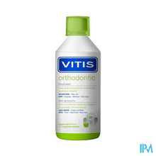 Afbeelding in Gallery-weergave laden, Vitis Orthodontic Mondspoelmiddel met 0,05% Cetylpyridinium Chloride (CPC) 500ml 3975