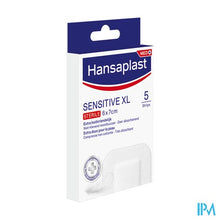 Load image into Gallery viewer, Hansaplast Sensitive Xl 6cmx7cm Strips 5