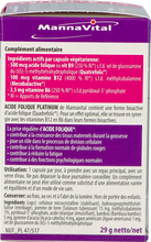 Afbeelding in Gallery-weergave laden, Mannavital Foliumzuur Platinum V-caps 90