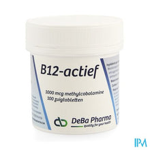 Afbeelding in Gallery-weergave laden, Vitamine B12 1000mcg Methylcobalamine Zuigtabl 100