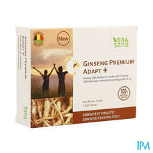Afbeelding in Gallery-weergave laden, Ginseng Premium Adapt + Caps 30 Vera Sana