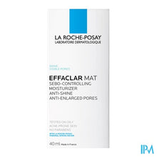 Afbeelding in Gallery-weergave laden, La Roche Posay Effaclar Mat Hydra Sebo-regulat. S/parab. 40ml