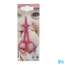 Load image into Gallery viewer, Babyschaar Inox Blauw / Roos