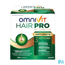 Afbeelding in Gallery-weergave laden, Omnivit Hair Pro Nutri Repair Comp 120