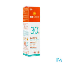 Afbeelding in Gallery-weergave laden, Biosolis Zonne Spray Ip30 100ml Nf