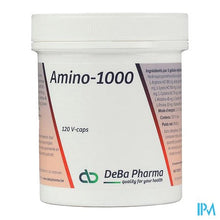 Load image into Gallery viewer, Amino 1000 Caps 120 Deba