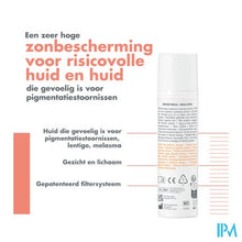 Afbeelding in Gallery-weergave laden, Avene Zon Sunsimed Pigment Creme Spf50+ 80ml