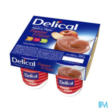 Afbeelding in Gallery-weergave laden, Delical Nutra Pote Appel Aardbei 4x125g