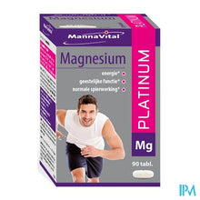 Afbeelding in Gallery-weergave laden, Mannavital Magnesium Platinum Nf Tabl 90