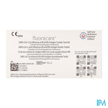 Afbeelding in Gallery-weergave laden, Fluorecare Combi Cov-influen A/b-rsv Zelftest Osms