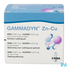 Afbeelding in Gallery-weergave laden, Gammadyn Amp 30 X 2ml Zn-cu Unda