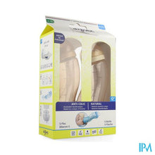 Afbeelding in Gallery-weergave laden, Difrax S-fles Natural Roze/bruin 250ml 2pack