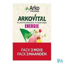 Load image into Gallery viewer, Arkovital Pure Energy 3maand Tabl 3x30