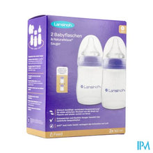 Afbeelding in Gallery-weergave laden, Lansinoh Zuigfles Natural Wave 2x160ml