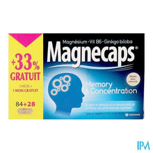 Load image into Gallery viewer, Magnecaps Memory & Concentration Caps 84+28 Grat.