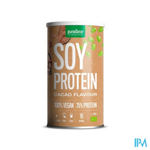 Afbeelding in Gallery-weergave laden, Purasana Vegan Soy Protein Cacao Pdr 400g