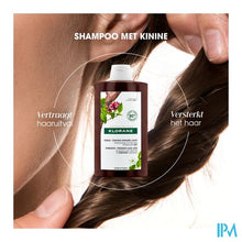 Load image into Gallery viewer, Klorane Capil. Sh Kinine & Edelweiss 400ml Nf