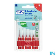 Afbeelding in Gallery-weergave laden, Tepe Interdental Brush 0,50mm Red 6