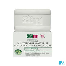 Load image into Gallery viewer, Sebamed Zeepvrij Wastablet Olijf 150g