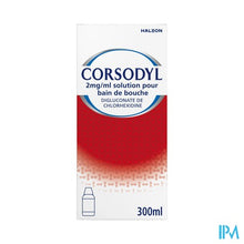 Load image into Gallery viewer, Corsodyl 2mg/ml Mondspoeling Oplossing 300ml