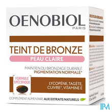 Load image into Gallery viewer, Oenobiol Bronze Teint Lichte Huid Caps 30