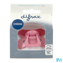 Afbeelding in Gallery-weergave laden, Difrax Fopspeen Natural 12m+ Uni Raspberry