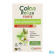 Load image into Gallery viewer, Ortis Colon Relax Forte Comp 30