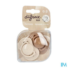Afbeelding in Gallery-weergave laden, Difrax Fopspeen Dynamic Harmony 0-3m 2
