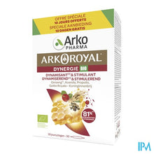 Afbeelding in Gallery-weergave laden, Arkoroyal Dynergie Bio Fl 20x10ml + 10x10ml Grat.