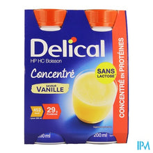 Afbeelding in Gallery-weergave laden, Delical Geconcentr. Vanille 4x200ml