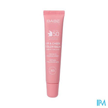 Afbeelding in Gallery-weergave laden, Lip&cheek Spf50 Color Balm Pink 20ml