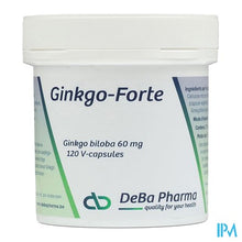 Charger l'image dans la galerie, Ginkgo Forte Caps 120x60mg Deba