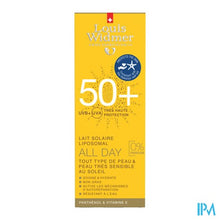 Afbeelding in Gallery-weergave laden, Widmer Sun All Day 50 N/parf Tube 100ml